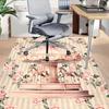1PC carousel flowers Extra Large Non Slip Floor carpet, Office, family, bedroom Large Area Rug Indoor Rugs, Vibrant Colors