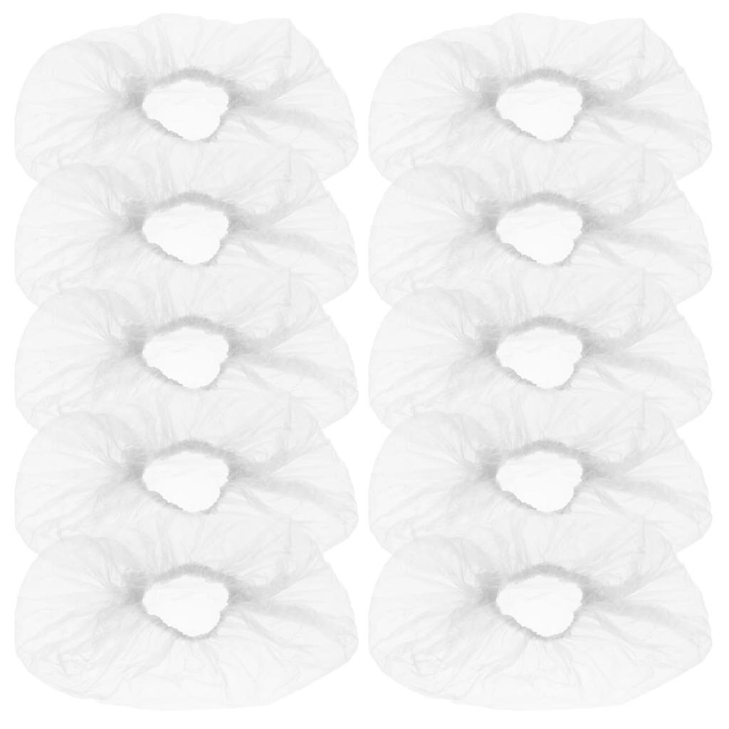 300 Pcs Disposable Shower Caps for Salons, Elastic Bowl Covers for Home, Hotel, Multi-use Liners, Clear