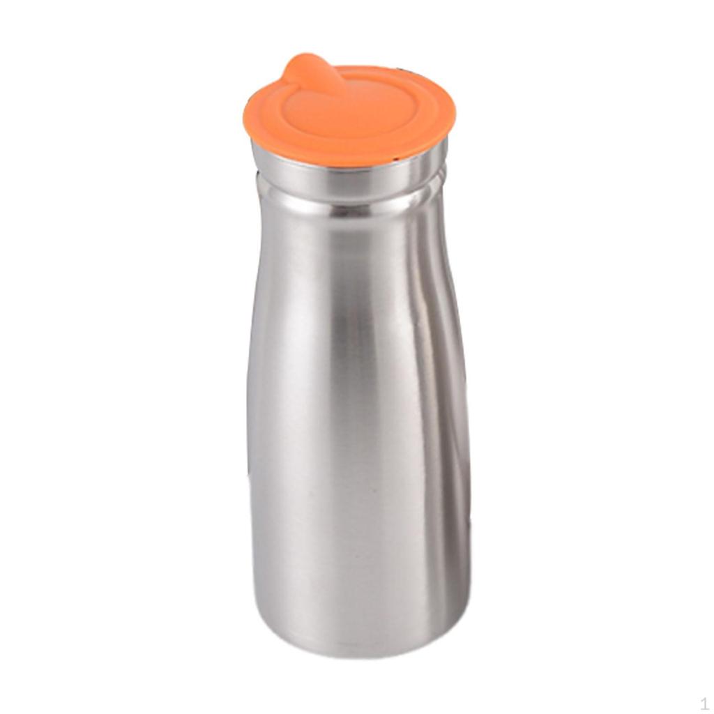 1 Liter Stainless Steel Cold Water Jug, 8.4 X 23.9 Cm, for Commercial Use, Large Capacity Beverage
