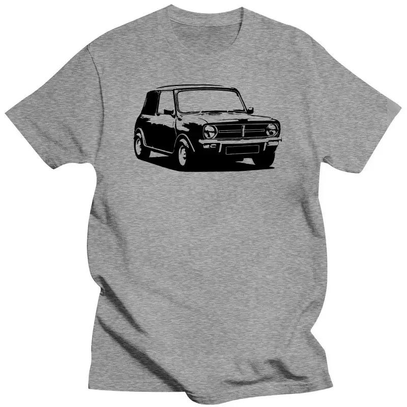 T-Shirt Austin 1970 Classic Car Mini Clubman Graphic Men Clothing Harajuku Oversized 100%cotton Short Sleeve Cartoon Casual