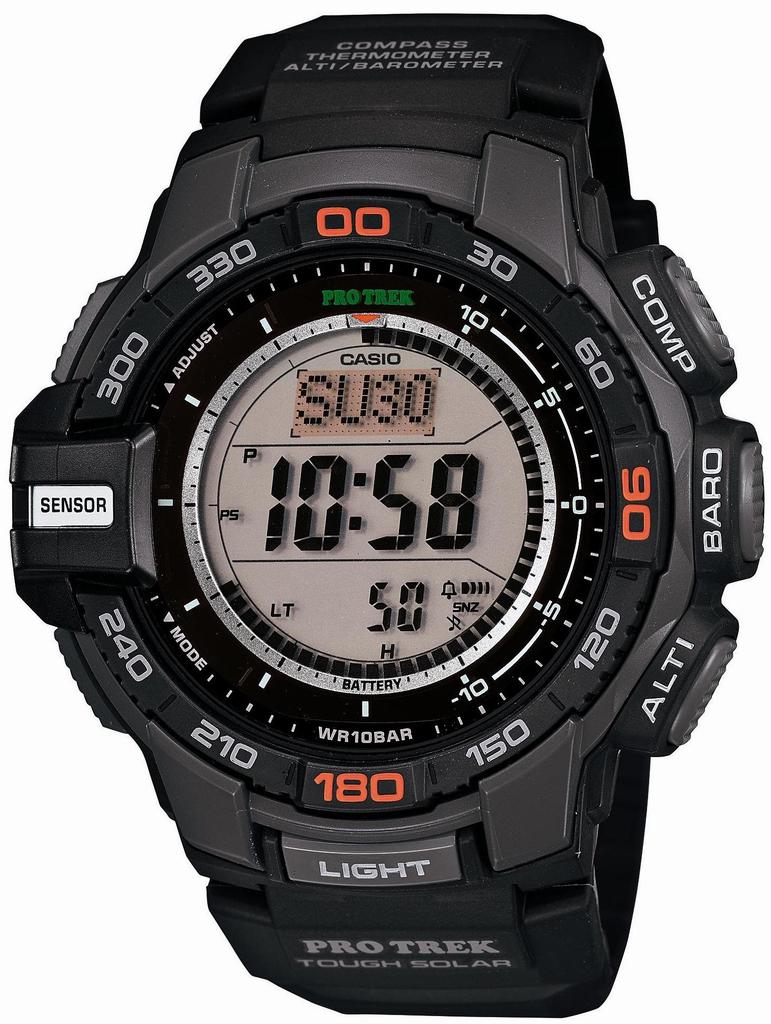 Casio Pro Trek Solar Watch Black PRG-270-1JF