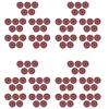 ABGR-100Pcs 5 Inch Sanding Discs 125Mm 8 Hole Sandpaper 800 1000 1200 1500 2000 Grit