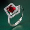 Sace Gems Classic Copper Alloy Zircon Ring Ladies Jewelry Wedding Promise Party Gift