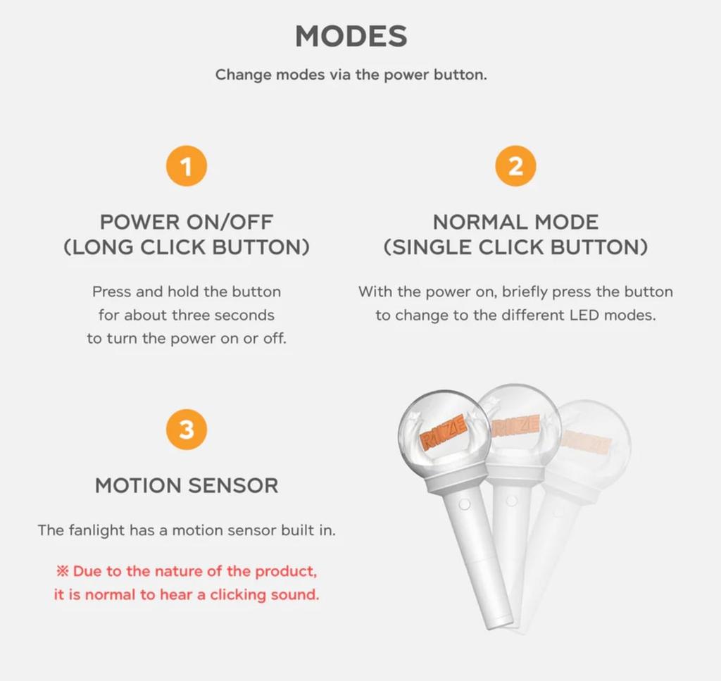 RIIZE OFFICIAL FANLIGHT official lightstick Rise Penlight shipping [Official Japan] [Same-day available]