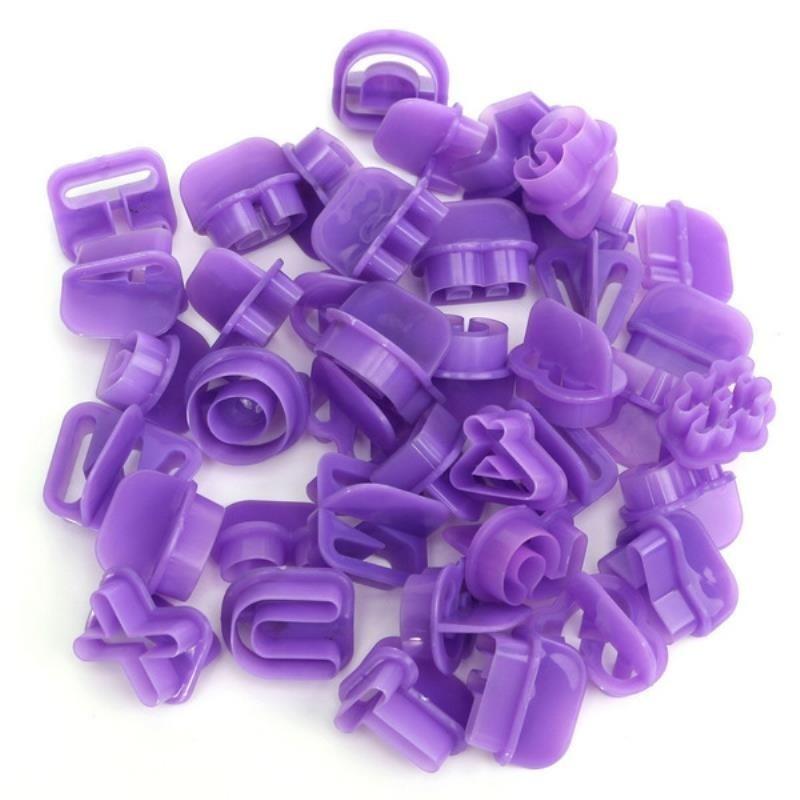 40 Pcs Alphabet Number Character Letter Cookie Cutter Fondant Cake Biscuit Mold Cake Decorating Tool