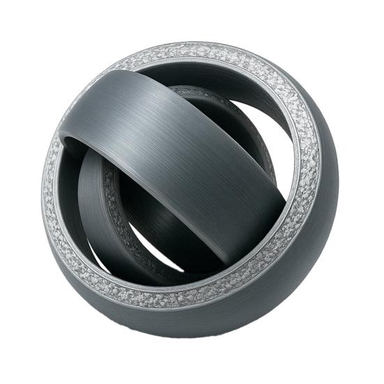 Fidget prsten pro dospělé a teenagery, rotující antistresový spinner pro soustředění
