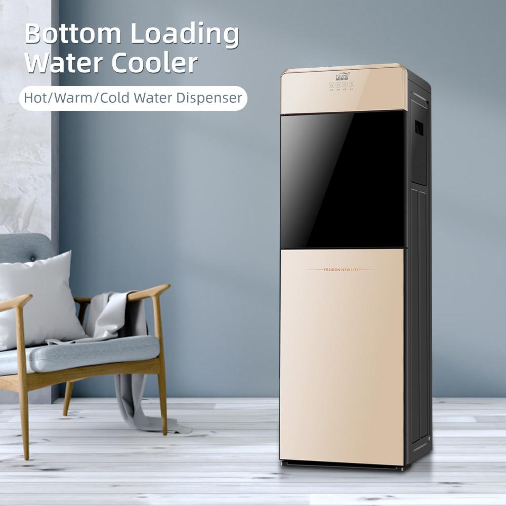 Aoresac Bottom Loading Water Cooler Water DispenserCelsius3 Temperature SettingsCelsiusHotCelsiusCold & Room WaterCelsius Stainless Steel Const