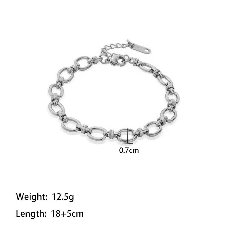 

Браслет из титановой стали в европейском и американском стиле - Простой и элегантный дизайн