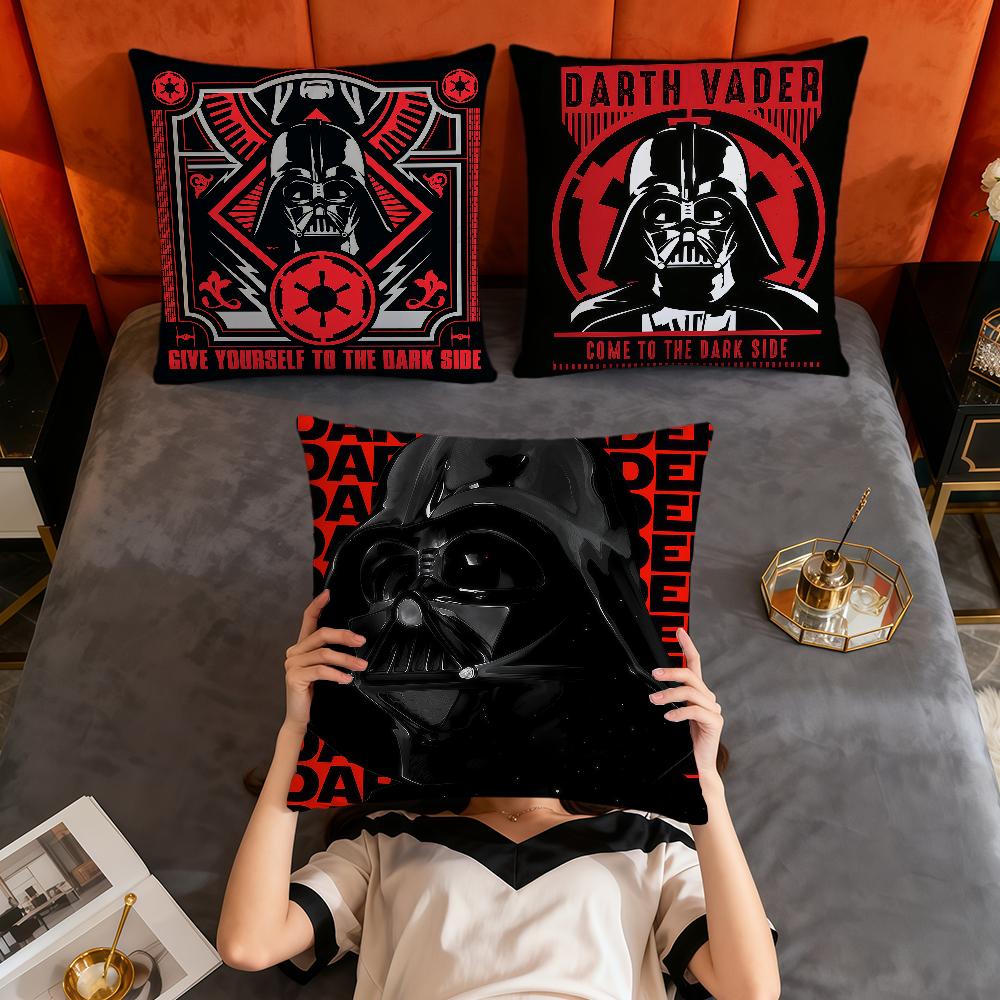 Film dDarth Vader sStar wWars Soft Pillowcase for Sofa Living Room Home Decor Protective Covers Party Hogar Pillow Cover