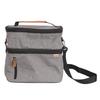 Zippi XL Thermal Lunch Bag, Gray, Handles