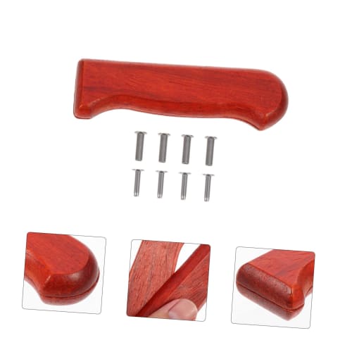 Iplusmile Knife Handle Replacement with Rivets, Ergonomic Design for Knife Handle Replacement and Repair