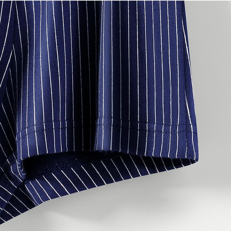 4pcs Men's Underwear Flat Leg Pants Mid Waist Plus Size Four Corner Pants Breathable Linear Shorts Boxer Brief