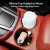 Car Cup Holder Center Storage Box For Porsche Macan 2014-2025 2025 2025 Soft Waterproof Central Protector Console Organizer