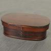 Magewappa Bento 1 570cc Box, Oval, Plain, Tier, Brown,