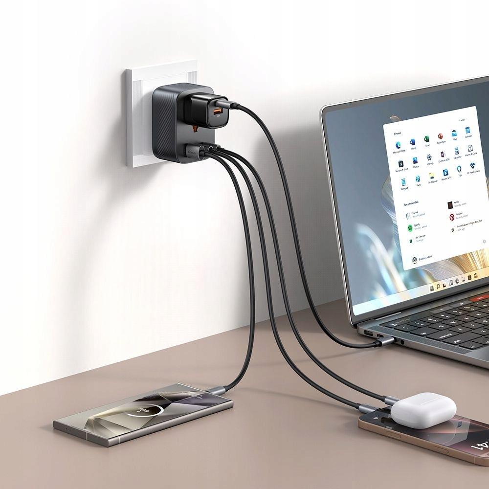 Mcdodo Travel Adapter Charger Plug EU 2 USB-C 1 USB-A
