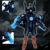 New Skibidi Toilet Camera TVman Titan Action Figure 3D Printed Toys Multi-Jointed Movable Clock Man Desktop Decor Xmas Gift
