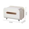 Multi-function Remote Control Tissue Box Tissue Holder Desktop Light Luxury Drawer Carton Living Room Coffee Table Ornaments