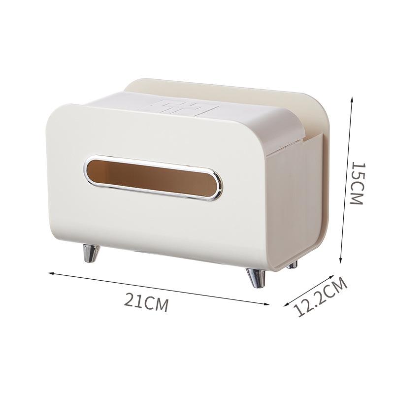 Multi-function Remote Control Tissue Box Tissue Holder Desktop Light Luxury Drawer Carton Living Room Coffee Table Ornaments