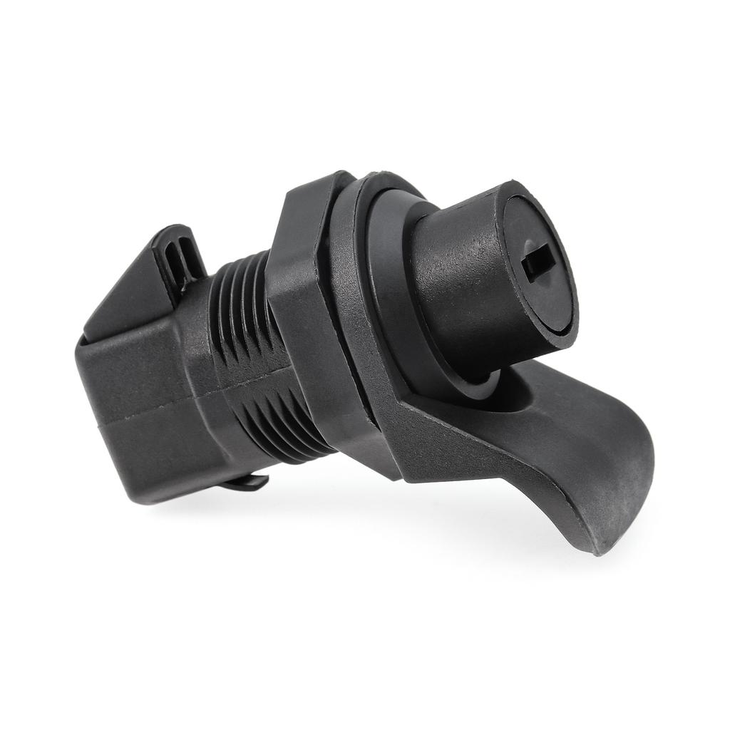 Durable Latch Button Lock 1 PCS Hardware for Boat RV Trailer Cupboard Drawer Latch Lock with 2 Keys Boating Equipment Black