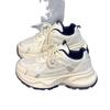 New women's shoes platform mesh breathable fashion versatile spring retro sports casual lightweight dad shoes women