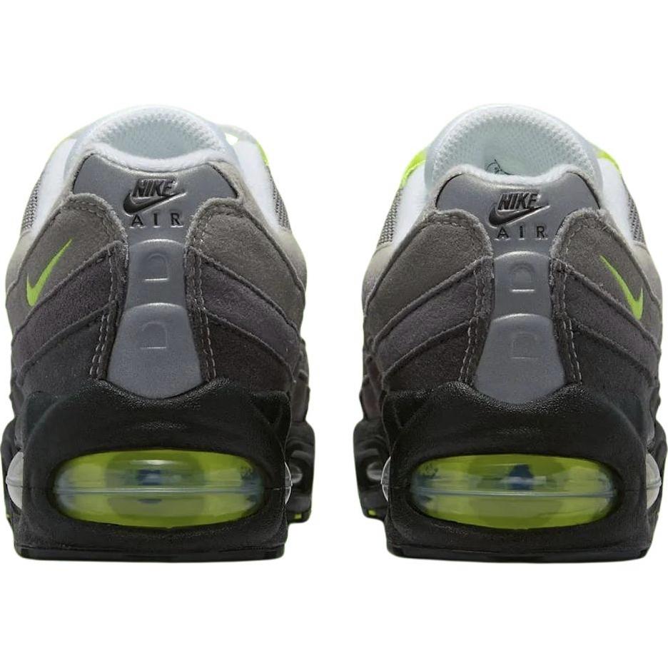 Nike Air Max 95 OG GS Big Bubble - Neon 2026 Kinder Sneakers Geel Zwart Neon-Geel-Cool-Grijs,-Zwart HF7054-050
