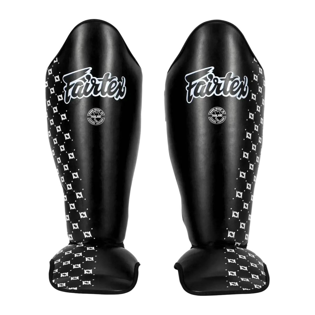 Protecții pentru Tibie și Picior Fairtex Competition SP5 Negru M