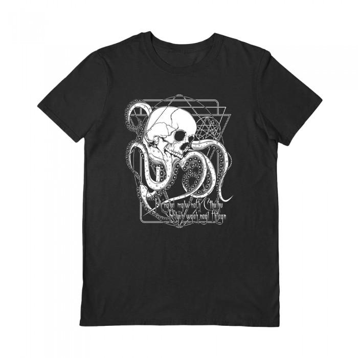T-shirt unisex dla dorosłych Von Kowen Cthulhu Waits Dreaming