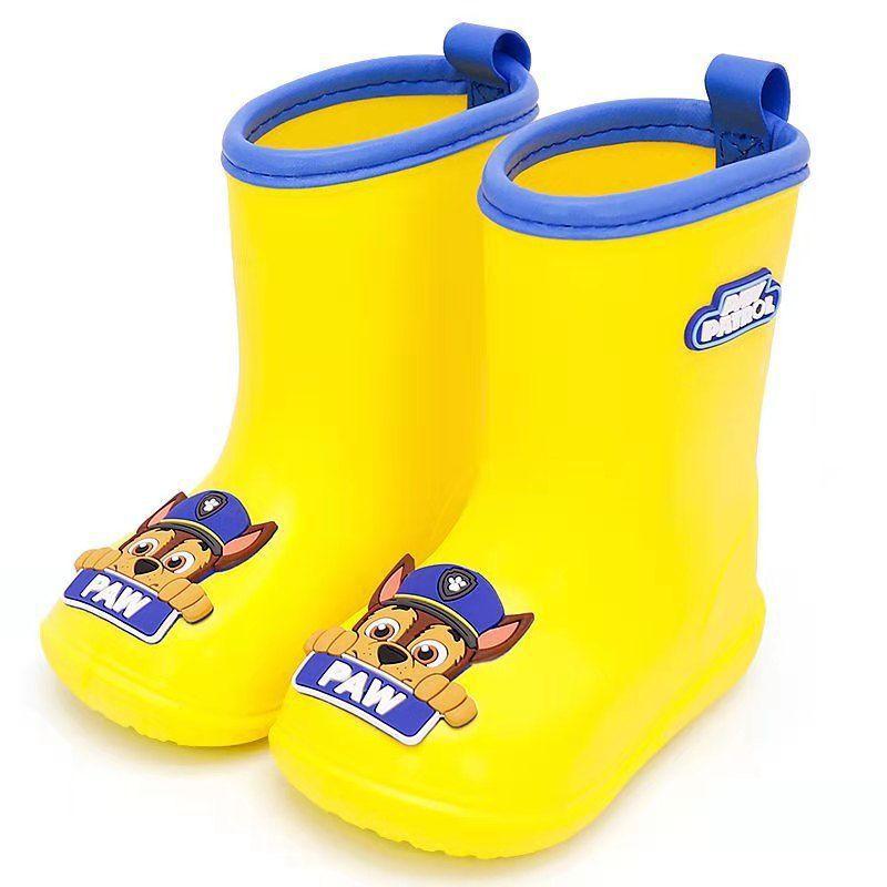 

Детские резиновые сапоги Paw Patrol из ЭВА, легкие, противоскользящие, для малышей, противоскользящие ботинки, для детского сада, для мальчиков, водонепроницаемая резиновая обувь 200