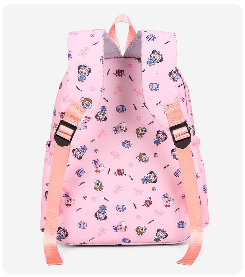 Cartoon Kids' Backpack Set: Includes Crossbody Bag, Coin Purse, and Schoolbag for Kindergarten