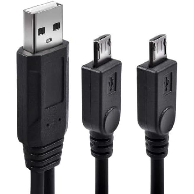 

Высокоскоростной USB 3.0 Y-образный кабель питания с двумя разъемами Type A на Micro B, до 5 Гбит/с, для внешних жестких дисков USB to 2 Micro USB