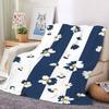 Vintage Floral Pattern Flannel Printed Blanket Suitable for All Seasons Suitable for Living Room Office Sofa and Travel