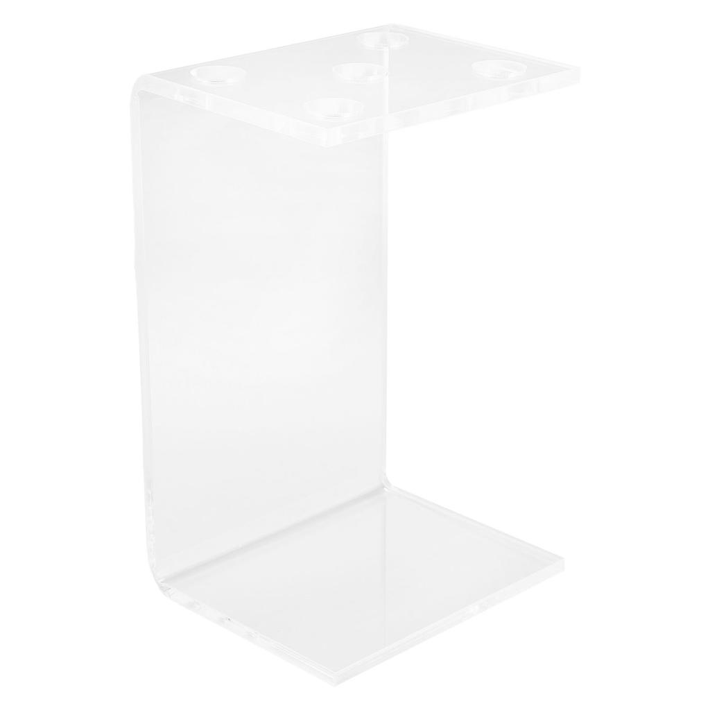 Scissors Holder Rack Acrylic 5 Hole Clear Multifunctional Salon Shear Holder Desktop Organizer