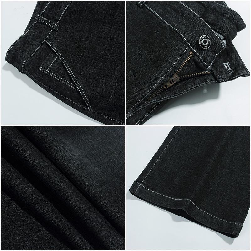 Men's Flared Jeans Micro Stretch Denim Flared Pants Classic Ddesign Jeans