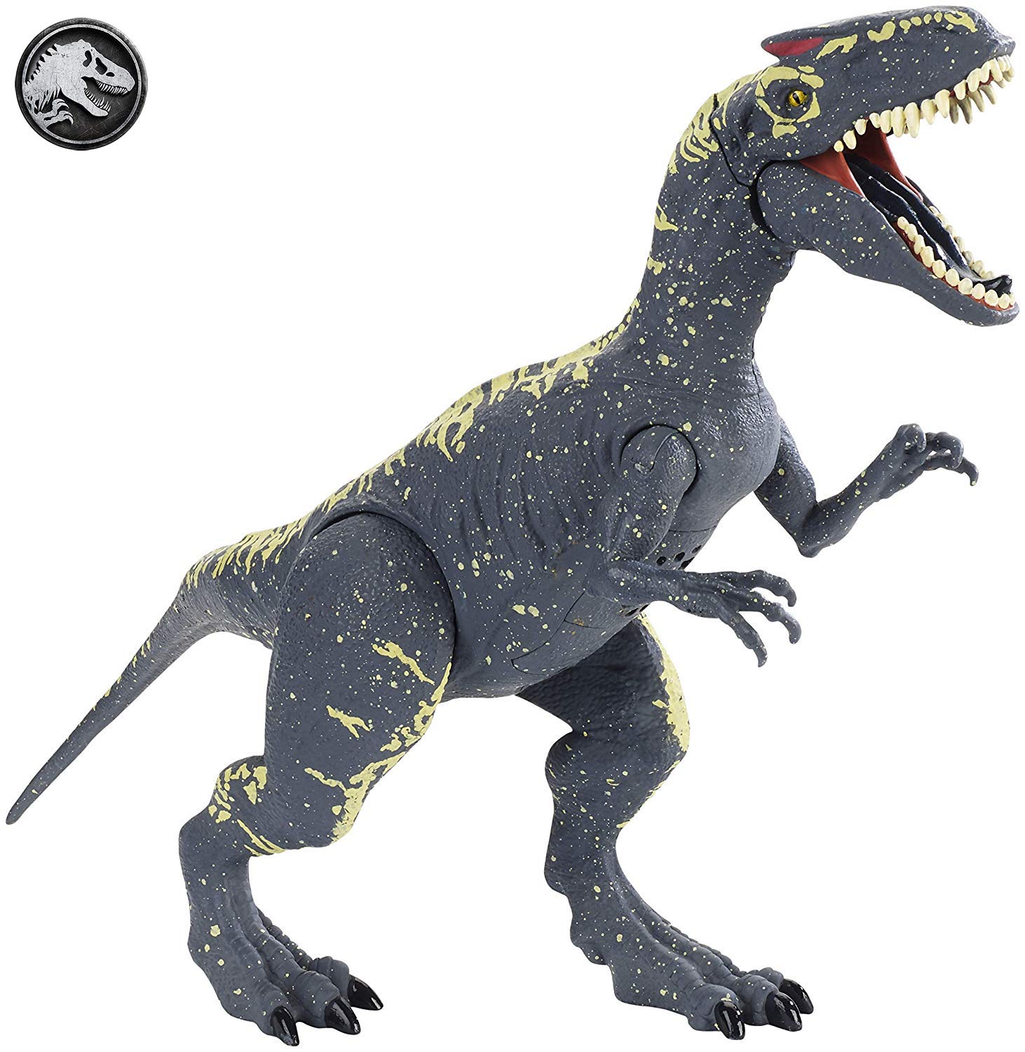 

Мир Юрского периода Падшее Королевство 2018 Фигурка с рычанием Аллозавр JURASSIC FALLEN KINGDOM MATTEL ROARIVORES Фигурка АЛЛОЗАВР Последний фильм 2