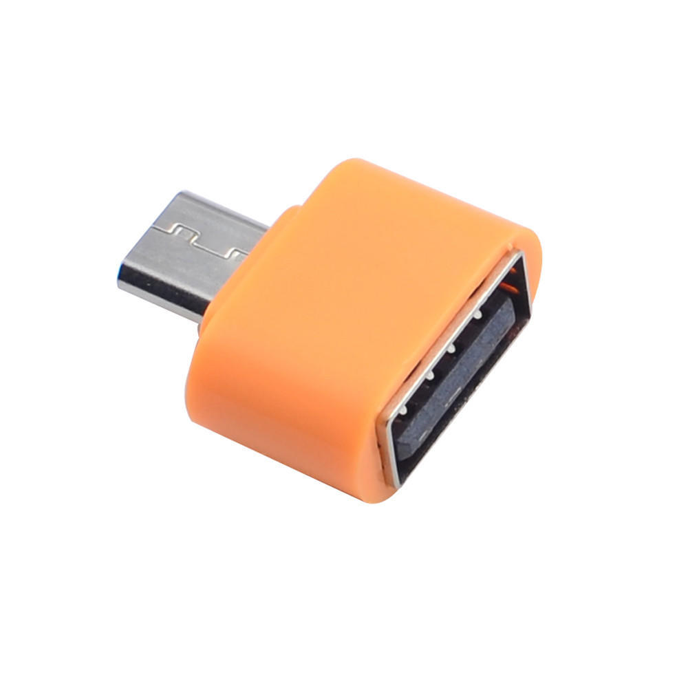 Micro USB To USB OTG Adapter Converter Connector for Smartphones Tablets and Other Compatible Devices Supports USB Peripherals and Data Transfer