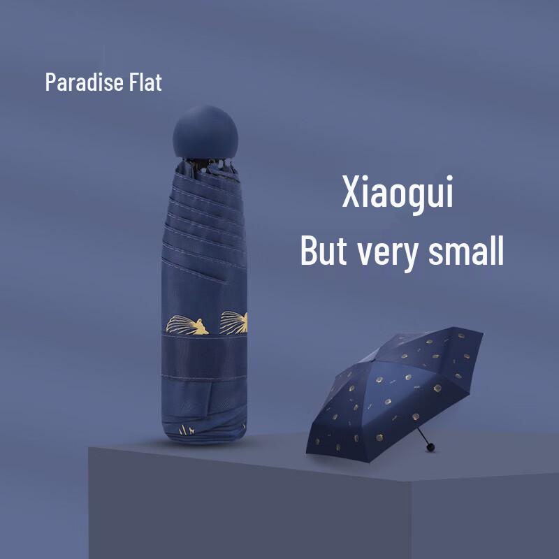 Heaven Umbrella Portable 5-Fold Sun/Rain Umbrella