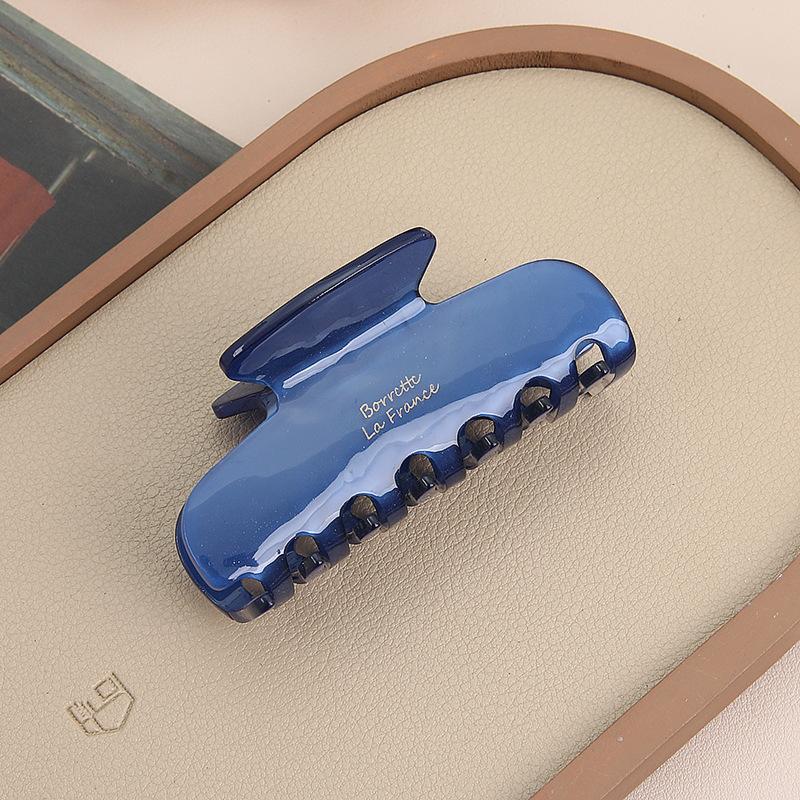 Han Board Acetic Acid Hairpin, Women'S High-End Sense, Spring Temperament, Disc Hair, Catch Clip, Shark Clip Hair Accessories