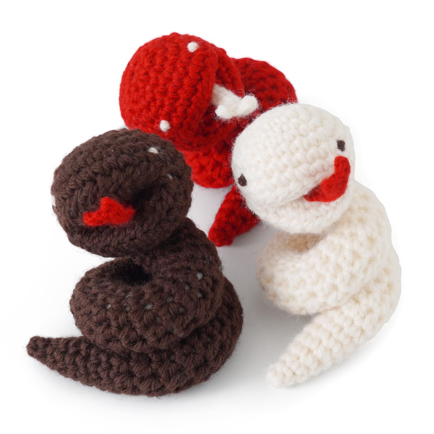 Knitting Amigurumi zodiac 2025 of the Itohenlab. Kit (Japanese animal) - (Year Snake)