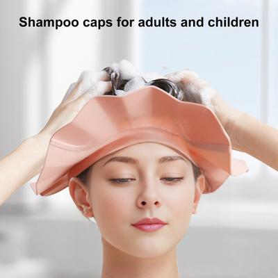 Duschhaube, verstellbar, Badehaube, Shampoo-Schirm, weich, BPA-frei, Haarwaschschutz für den Kopf