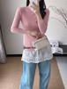 Women's Seamless Wool Pullover: Half-High Collar, Long Sleeve, Solid Color - Autumn/Winter Knit Sweater 