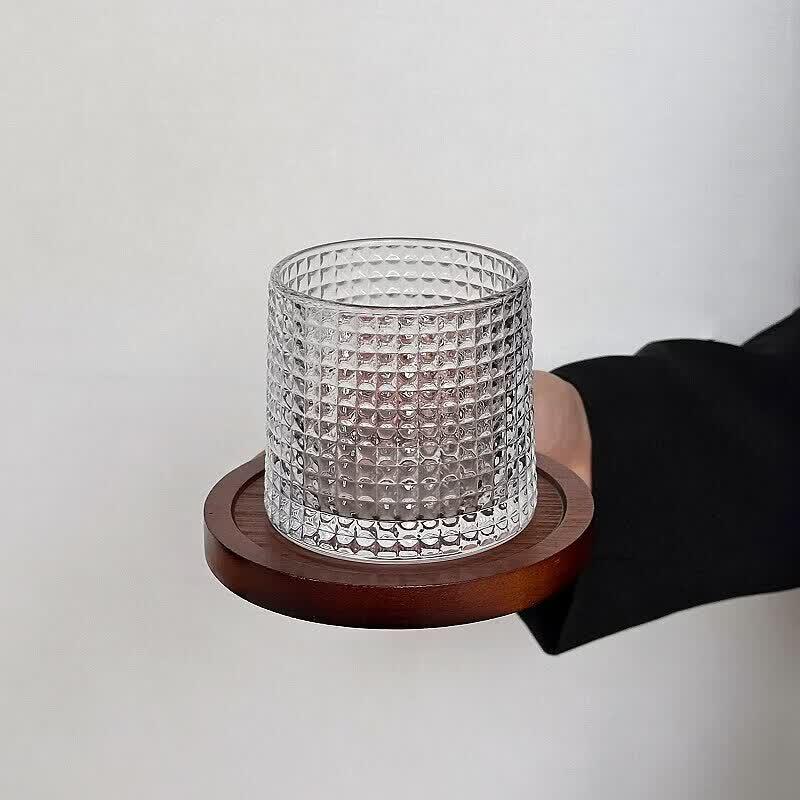 Vintage Ins Style Glass Beverage Cup