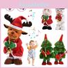 Musical Singing Dancing Christmas Tree Toy Santa Claus For Kids Xmas Gifts