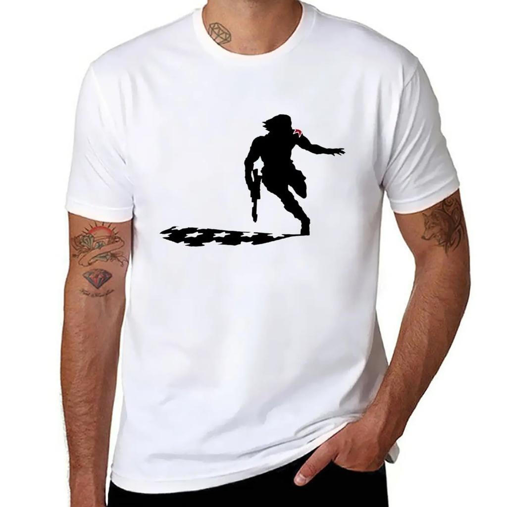Winter Soldier T-Shirt blanks boys whites for a boy tops T-shirts for cotton