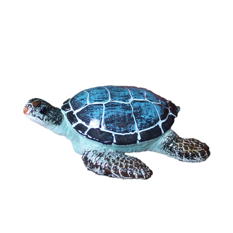 Resin Turtle Ornaments for Garden, Aquarium, and Home Decor