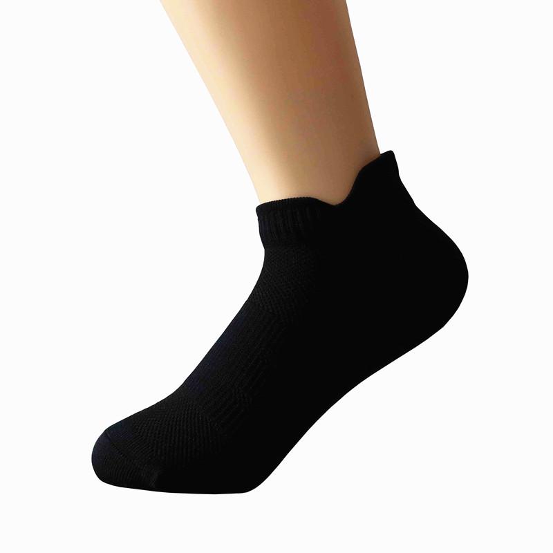 Breathable Quick-Dry Nylon Low-Cut Socks: Men s & Women s Wear-Resistant Spring/Summer Sports & Running Socks 35-38 чёрный