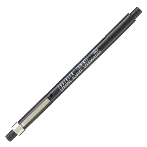 ENGINEER Ceramic Adjustment Screwdriver DA-51-0.4 x 0.9/-0.4 x 1.8mm, Black