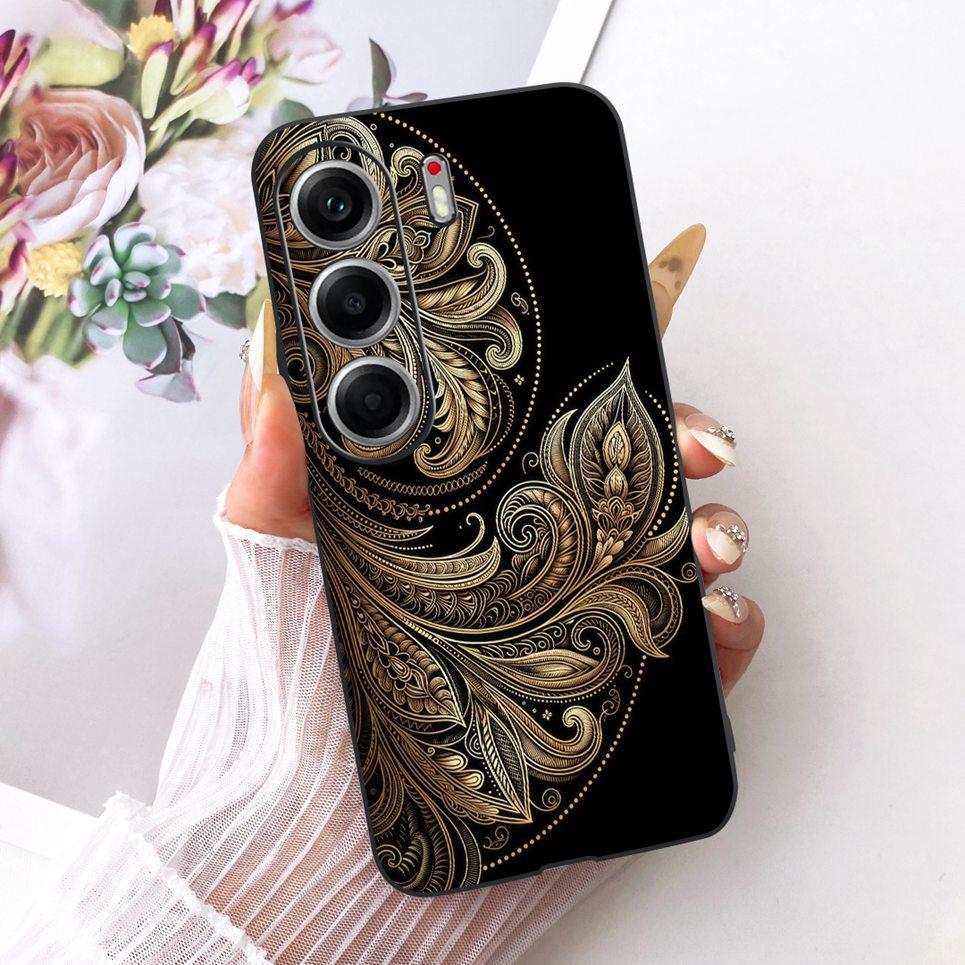 Hülle für Tecno Camon 40 Pro CM7 CM6 Handyhüllen für Camon 40 4G CM5 Niedliche Cartoon-Tiere Cooler Drache Löwe Weiches TPU Schwarze Abdeckung
