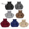 Egg Chair Cushion Swing Chair Cushion with Headrest Washable Hanging Basket Seat Cushion Replacement for Patio Garden Egg Chair