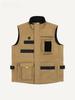 Multi-Pocket Electrician Work Vest Outdoor Fishing Gear Functional Multi-Functional Tool Vest Standard Polyester Casual Vest