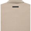 Fear of God Essentials Fall/Winter 2021 Short Sleeve Polo Unisex Tops String Tan FOG-FW21-593